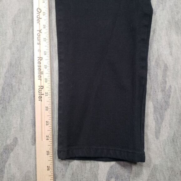 So Slimming By‎ Chicos Pants Womens 1.5 Black Ankle Stretch Mid Rise - Picture 10 of 12
